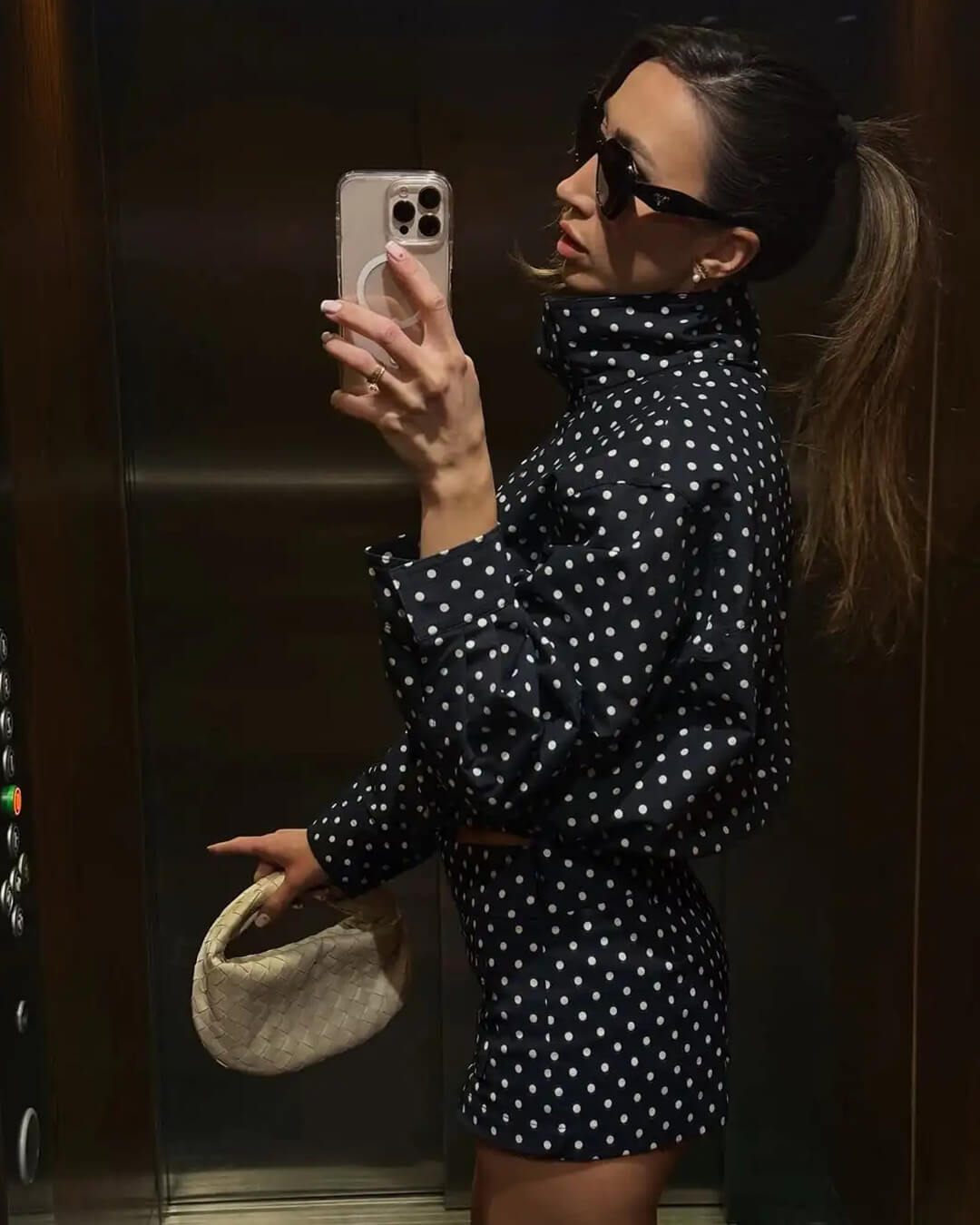 Giacca Hermine a pois