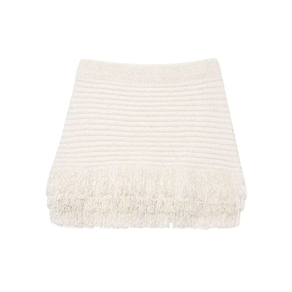 Ioanna Knit Tassel Skirt Set