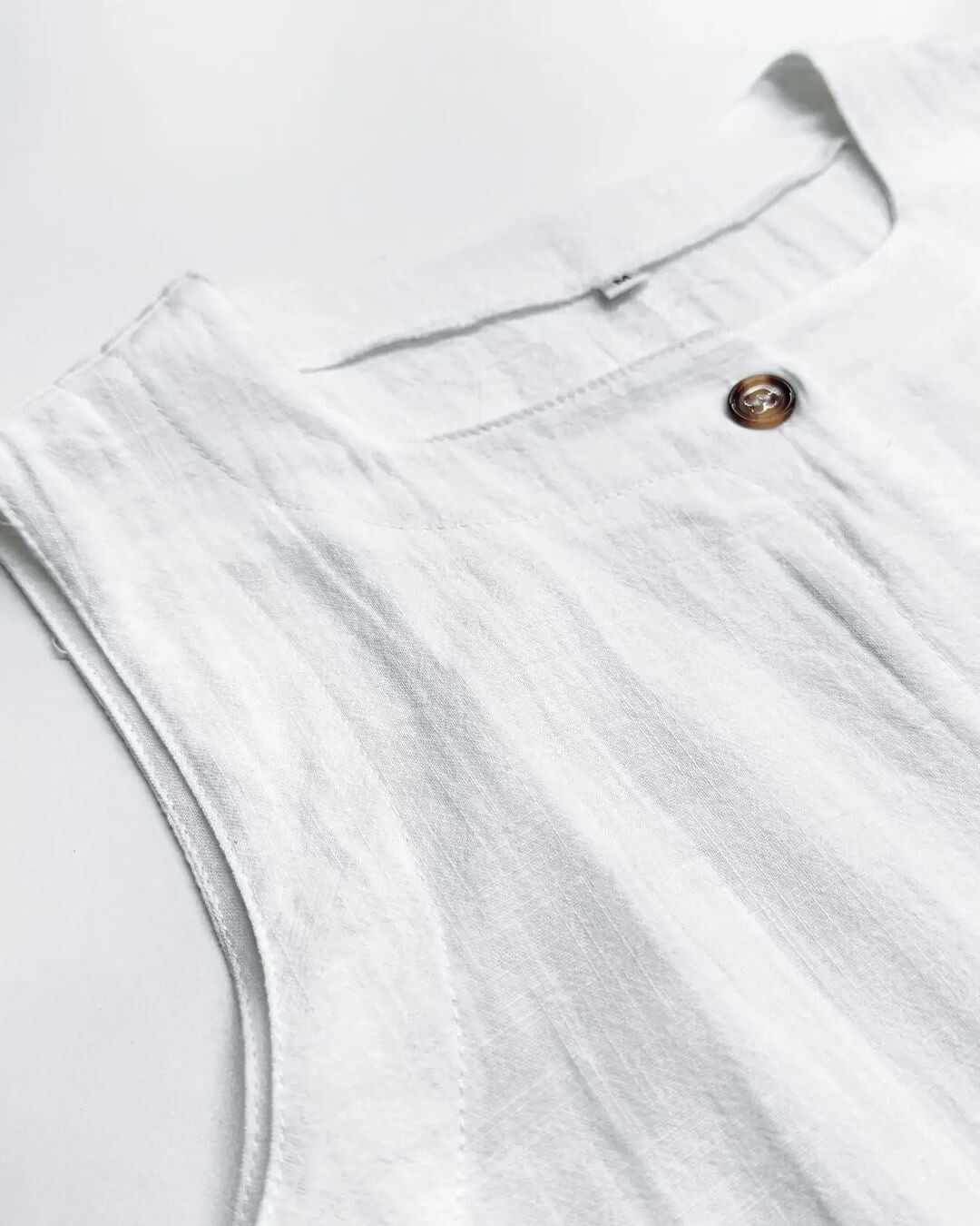Conjunto de lino sin mangas Irma