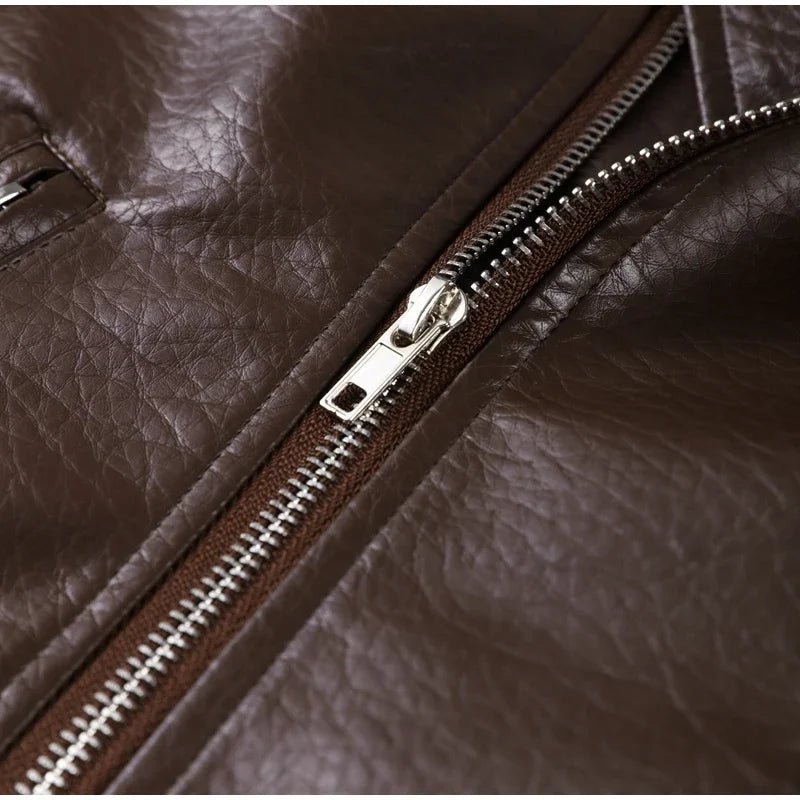 Chaqueta con solapa y cremallera Jackie