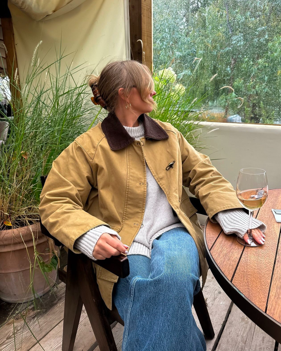 Jacky Canvas Barn Jacket