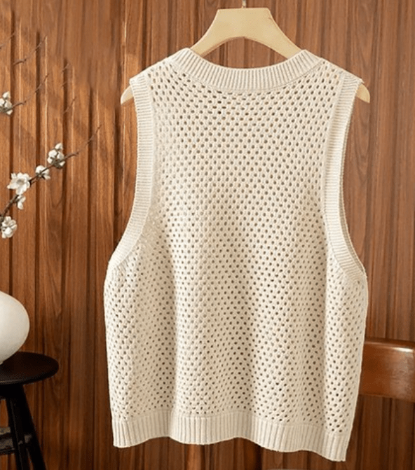 Jamilla Hollow Knit Tank Top