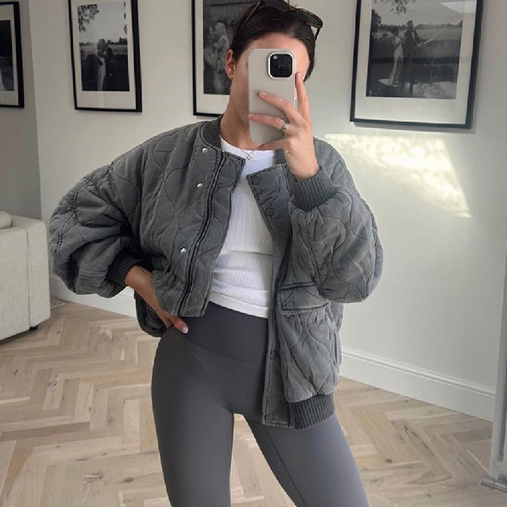 Chaqueta bomber acolchada Janella