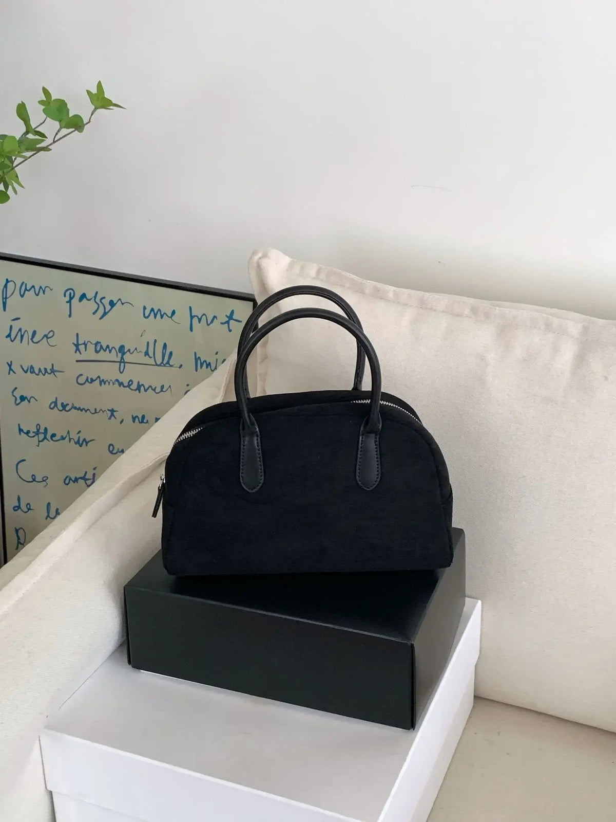 Jenny mini-taske i ruskind