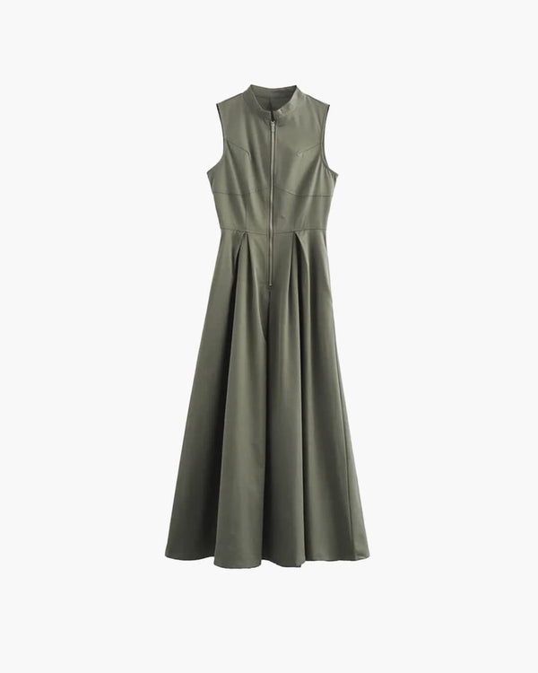 Vestido midi Jessica sem mangas