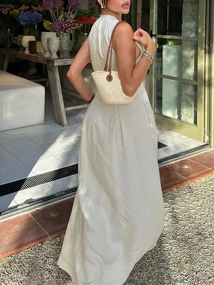 Robe midi Jessica sans manches
