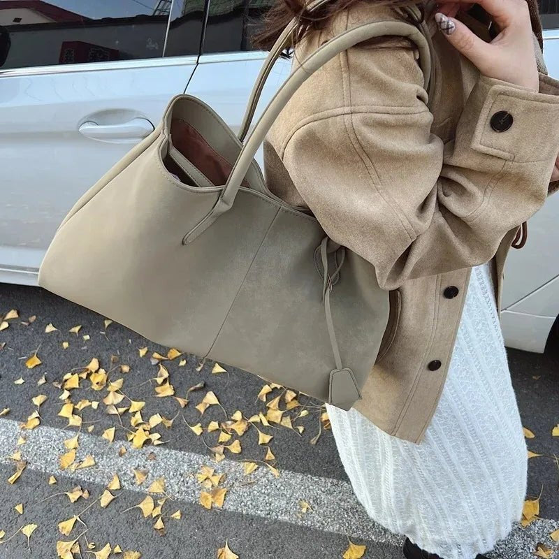Joan Vegan Suede Bag