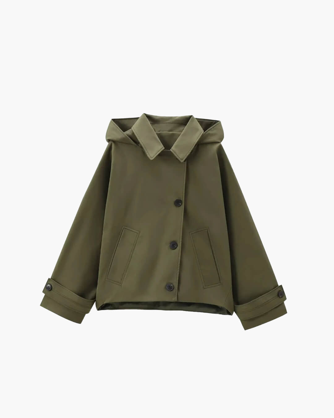 Julia trenchcoat med huva