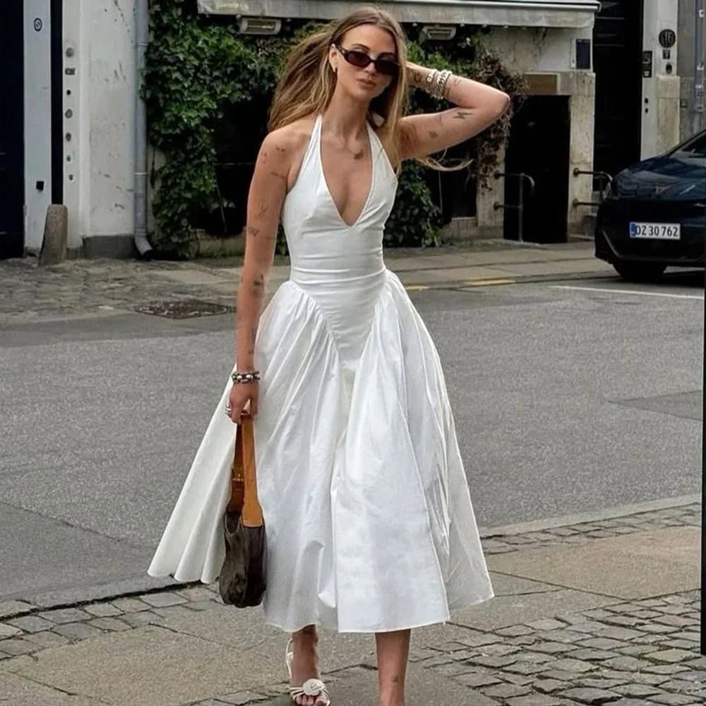 Julie Neckholder-Kleid