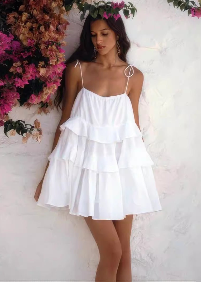 Robe d’été à volants étagés Kaira