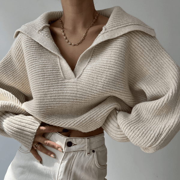 Camisola de malha oversized Kath