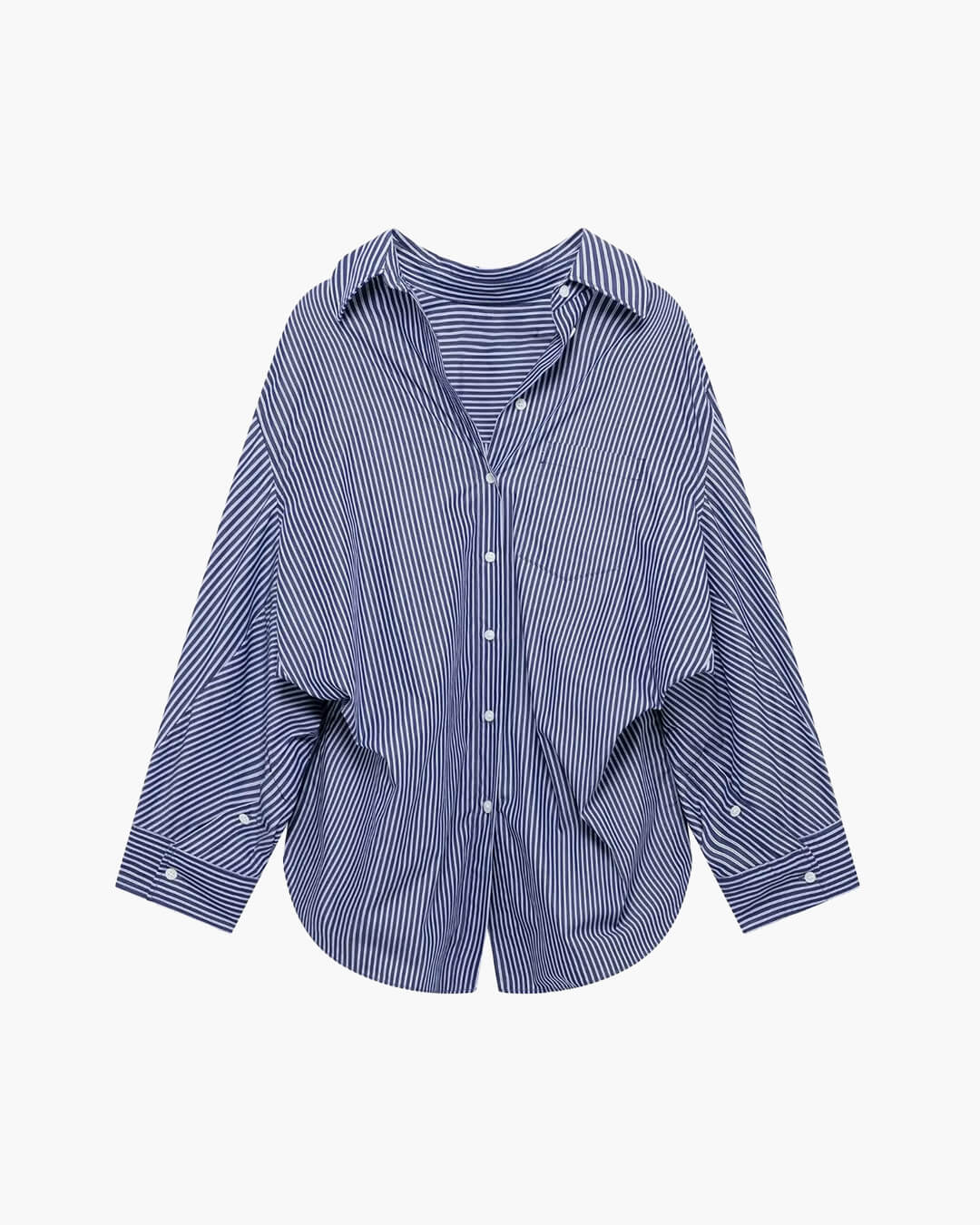 Camisas a rayas Kathy con mangas murciélago