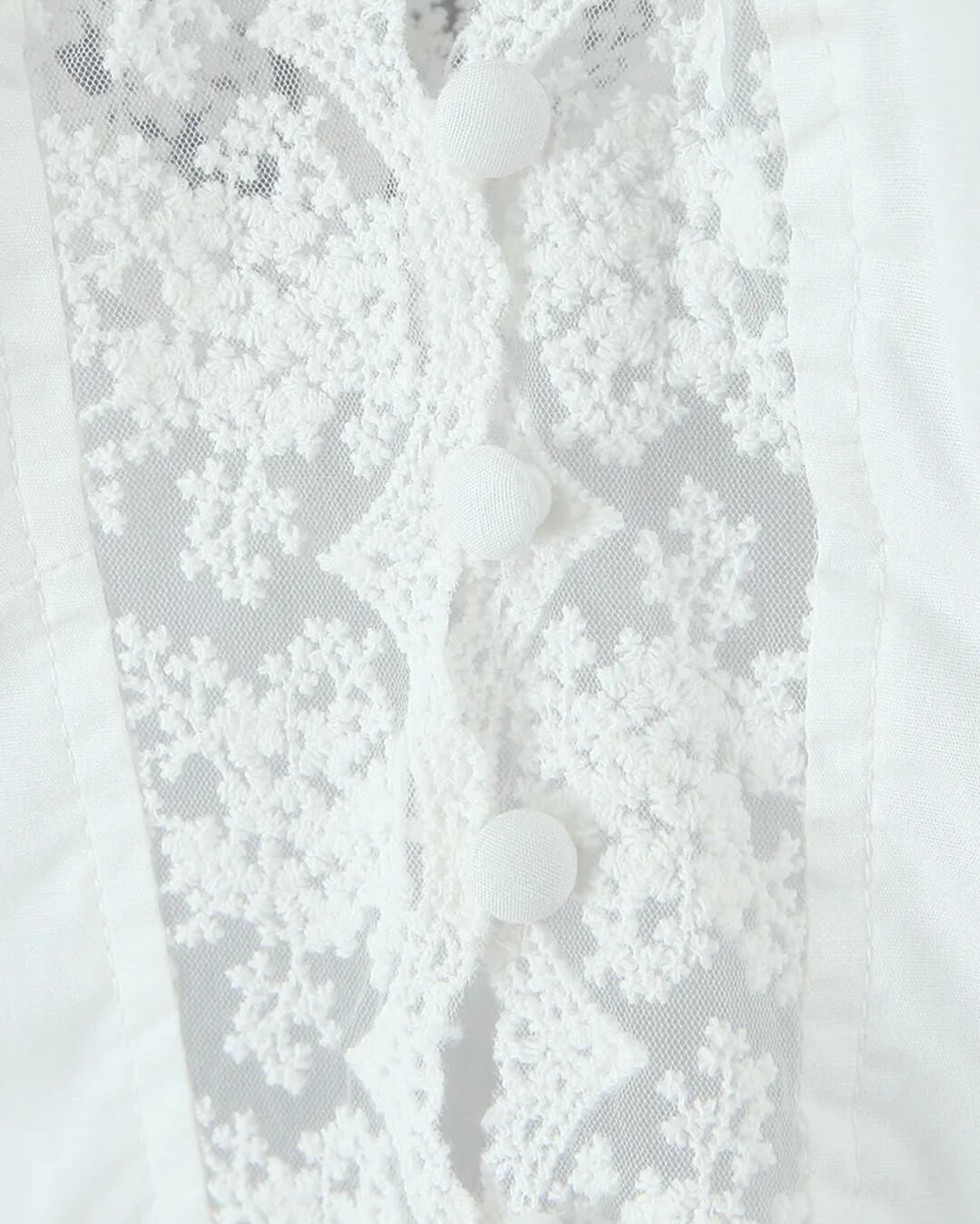 Conjunto de saia mini com acabamento em renda Klarissa