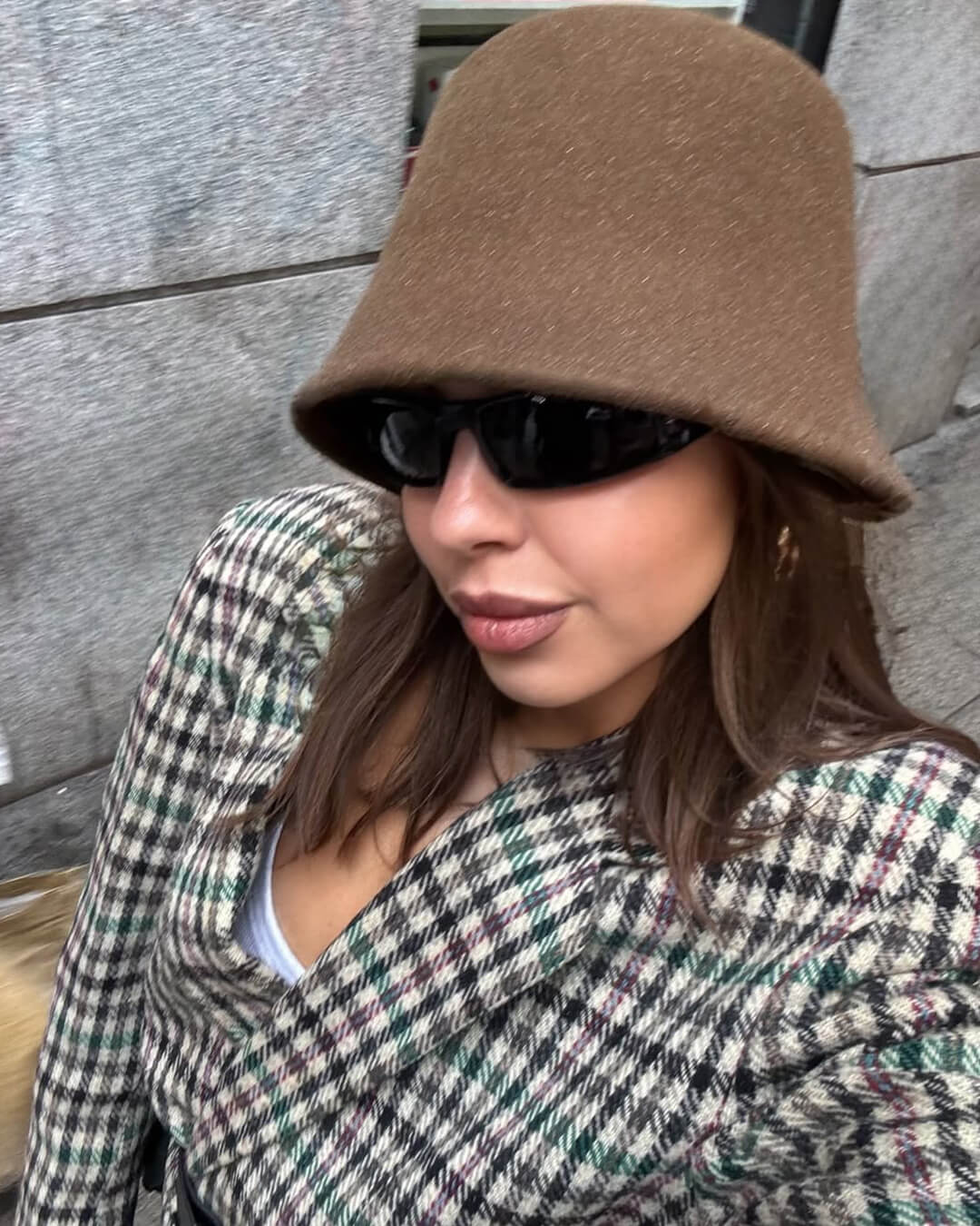 Kyla Χνουδωτό καπέλο τύπου bucket