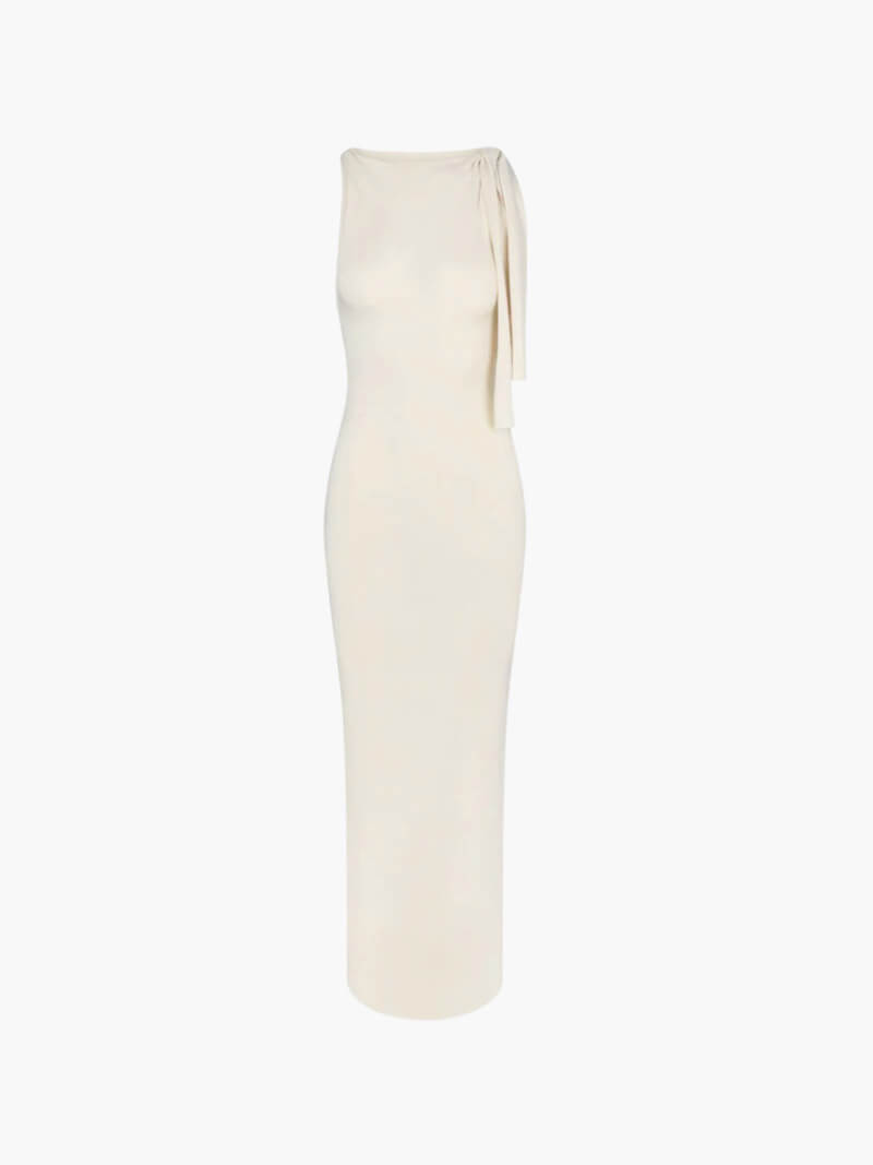 Kylie-Maxikleid mit Knotendetail