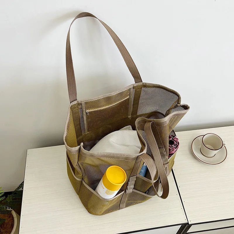 Layla Large Capacity Canvas Beach Tote