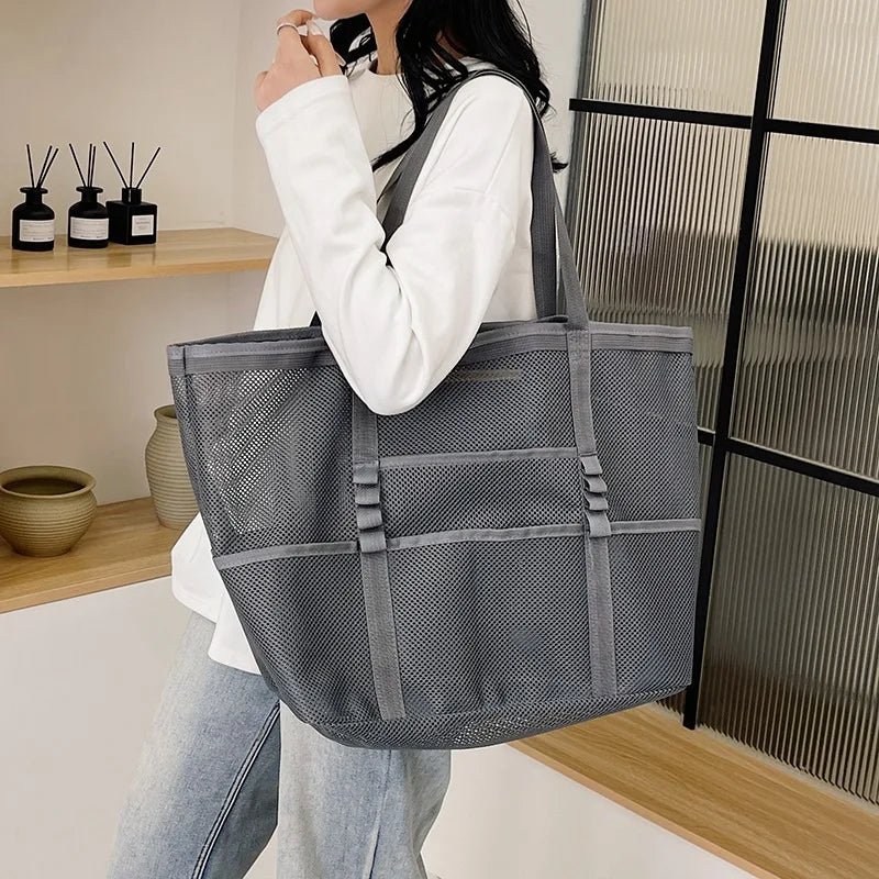 Layla Large Capacity Canvas Beach Tote
