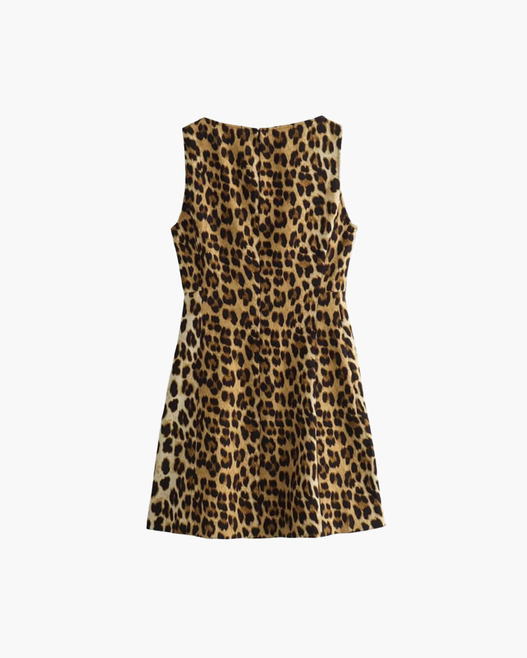 Leona leopardmönstrad miniklänning