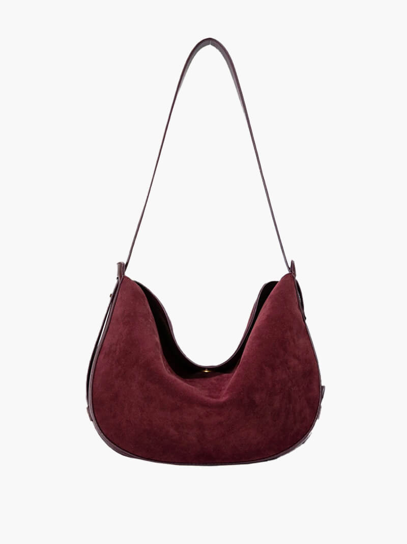 Tas van imitatie-suède Lily