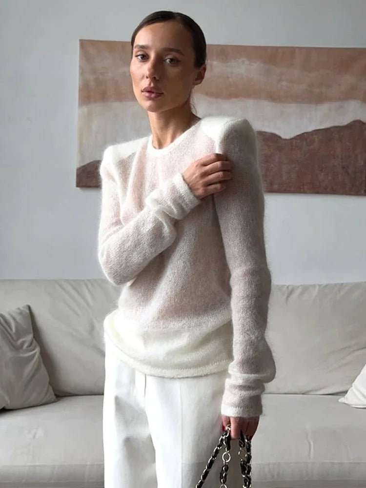 Maricar skir pullover med smal passform