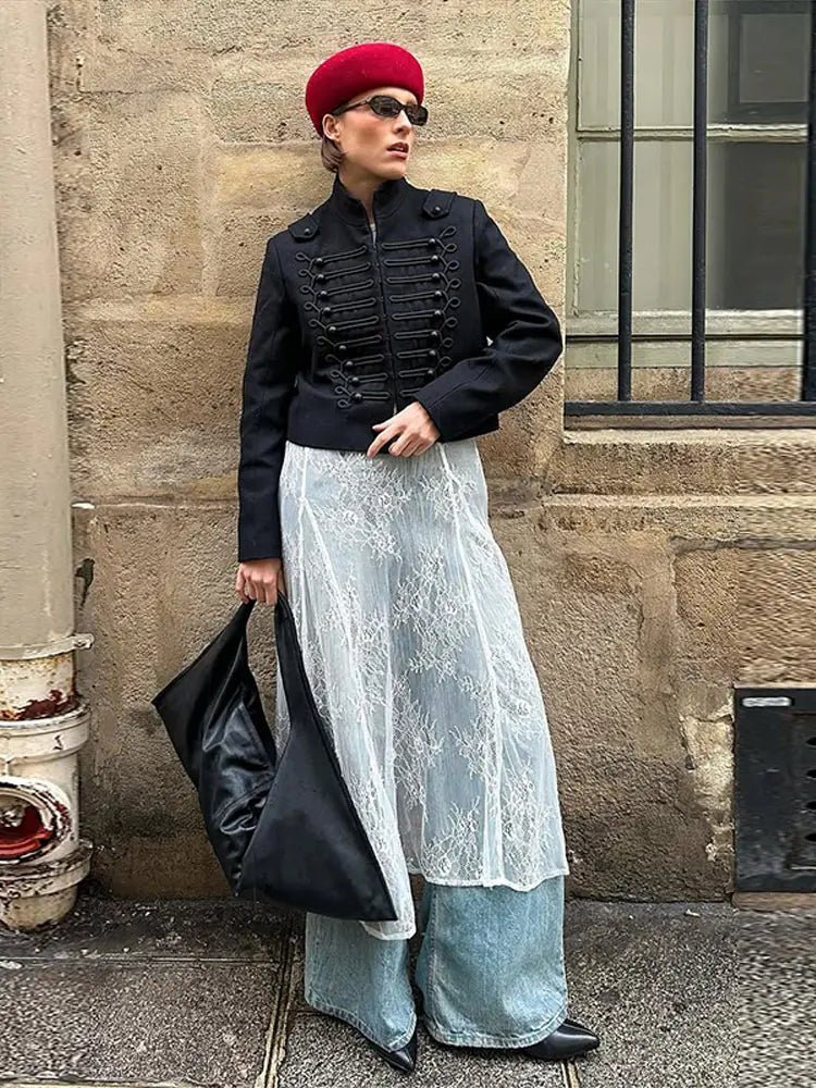 Μπουφάν Mariella σε στυλ Ναπολέοντα