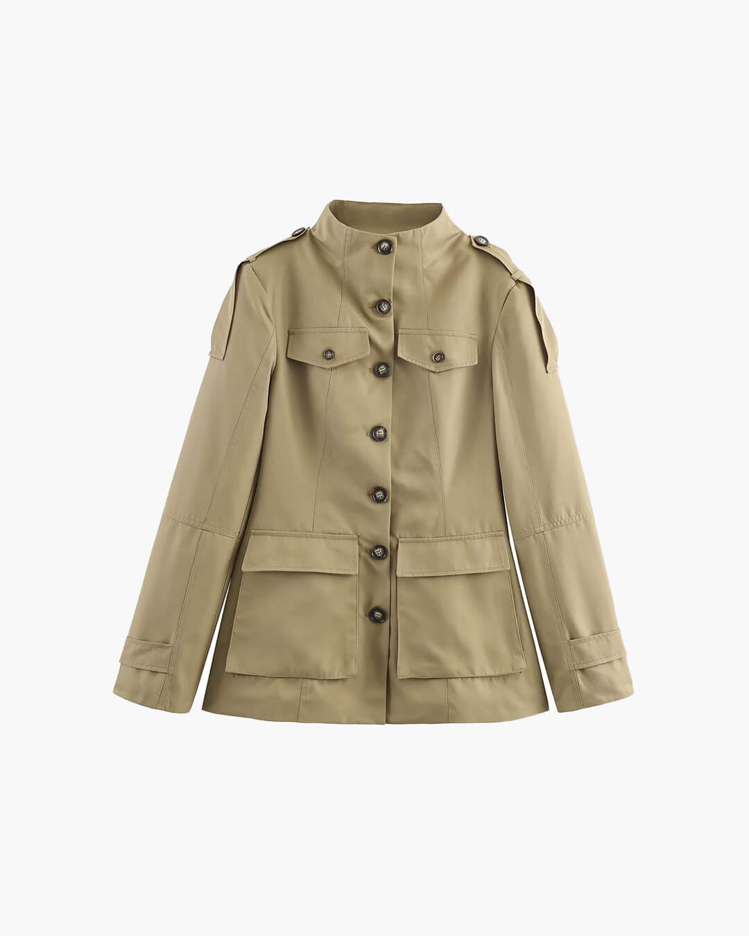 Trenchcoat Melinda met slim fit