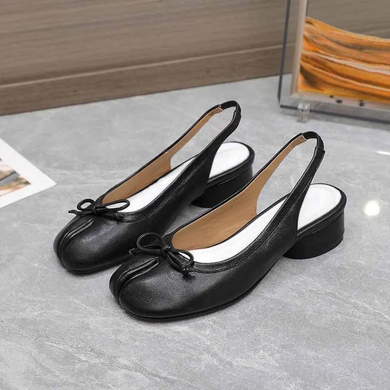 Miriam Split-Toe Ballet Mary Jane Heels