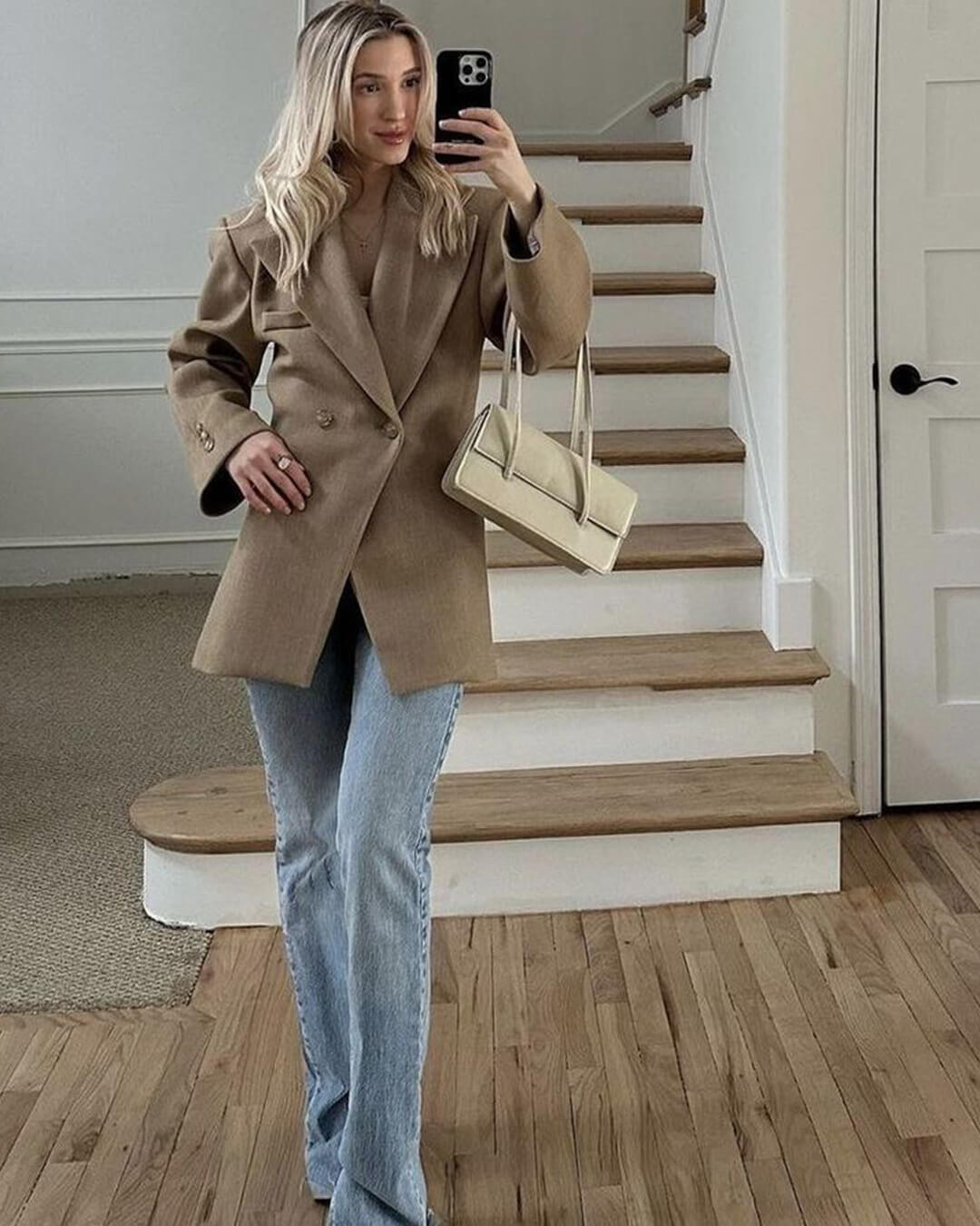 Myrna getailleerde blazer met reverskraag