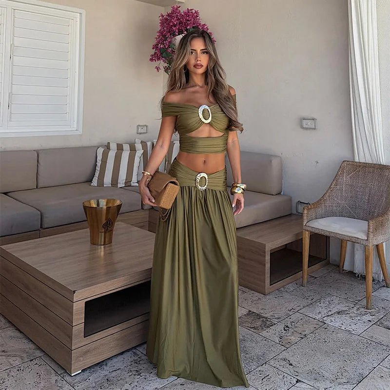 Naomi Two-Piece Crop Set
