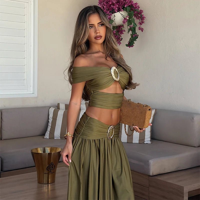 Naomi Two-Piece Crop Set