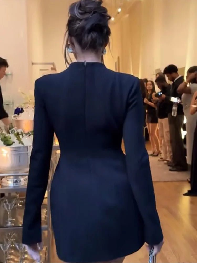 Minivestido con aberturas Nicole