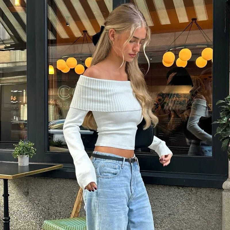 Nora Off The Shoulder Sweater