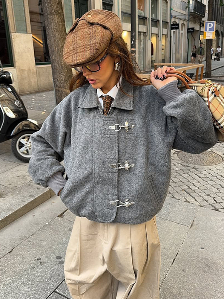 Tove Kurze Jacke mit Schließen