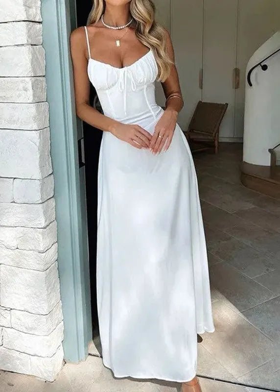 Odile Maxikleid mit Korsagenoberteil