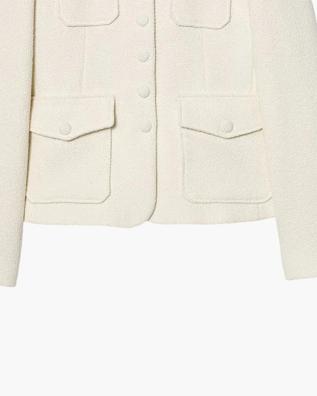Ophelia blazer med knapper foran og lommer