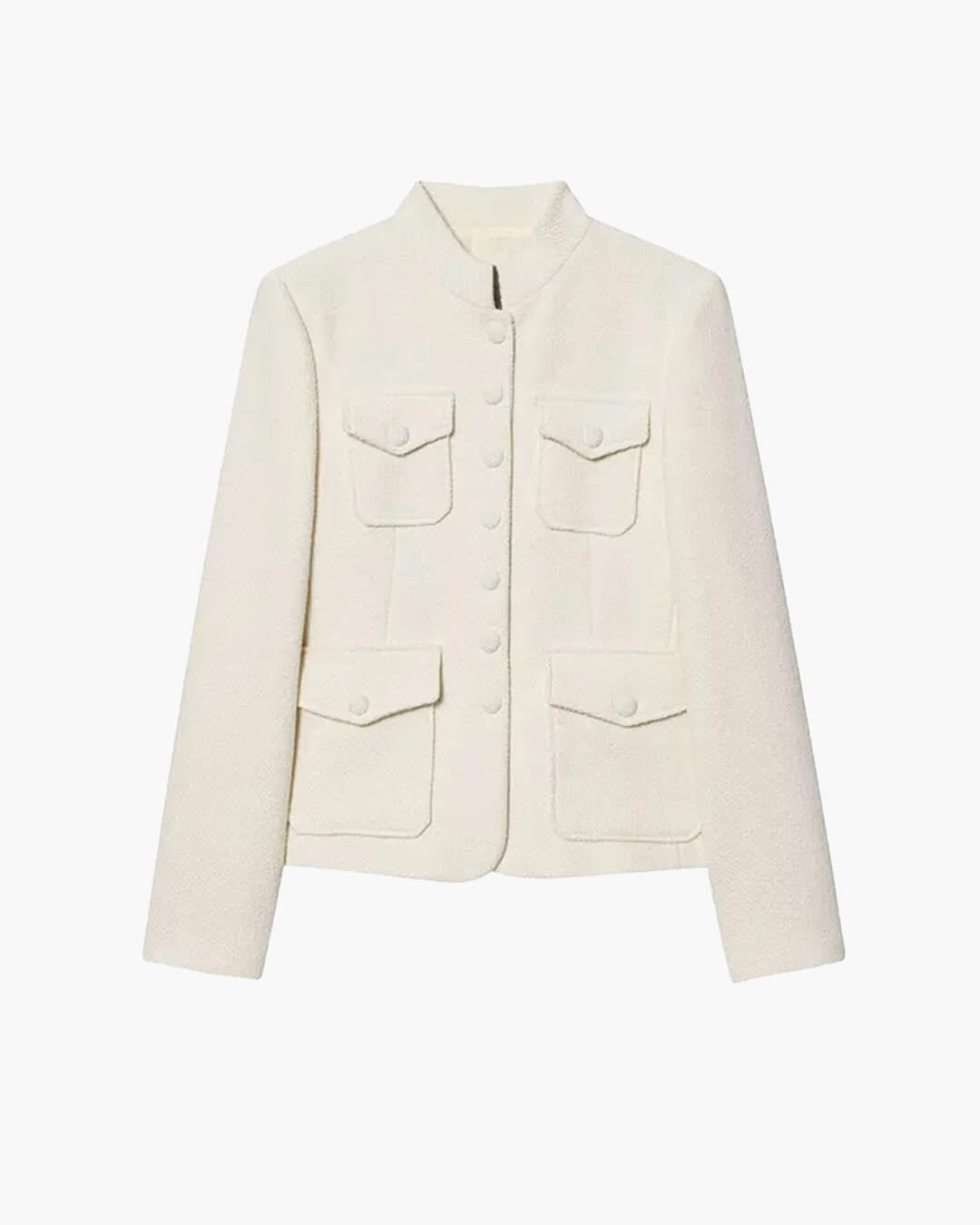 Ophelia blazer med knapper foran og lommer