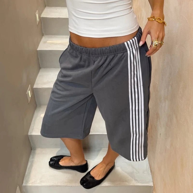 Pixie vintagejoggers i ledig bermudamodell