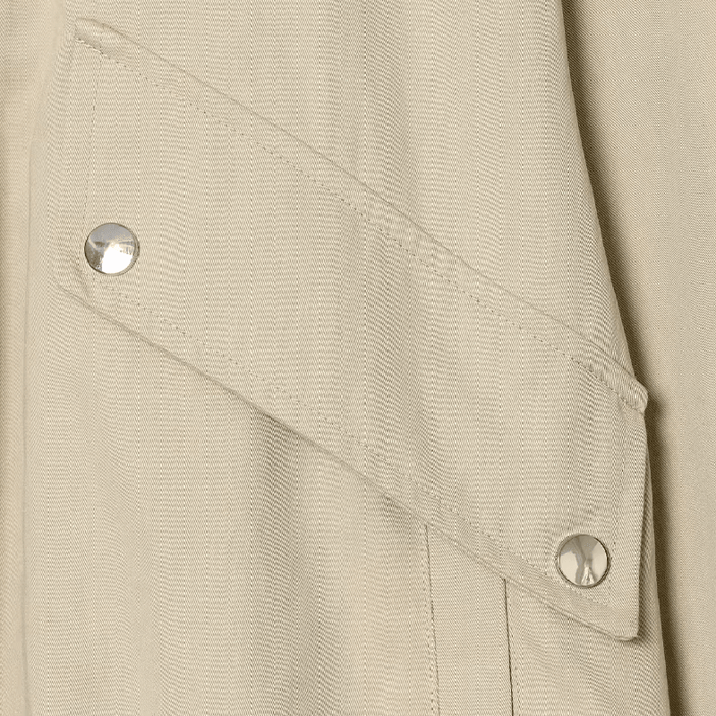 Chaqueta casual Runa con cuello mao