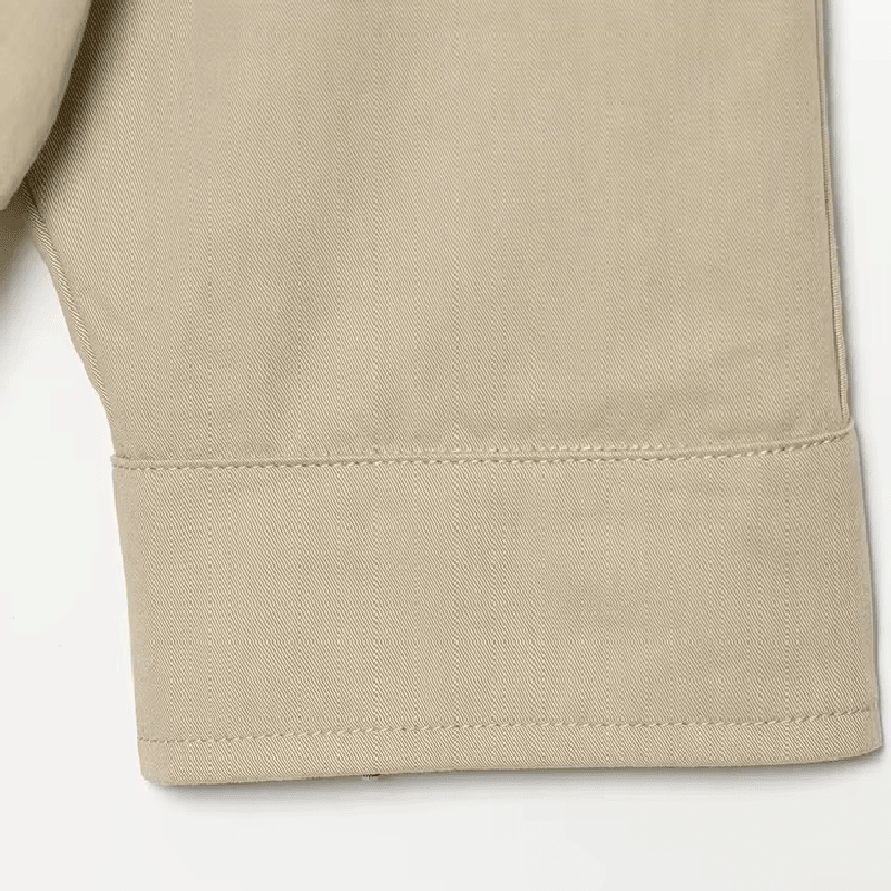 Chaqueta casual Runa con cuello mao