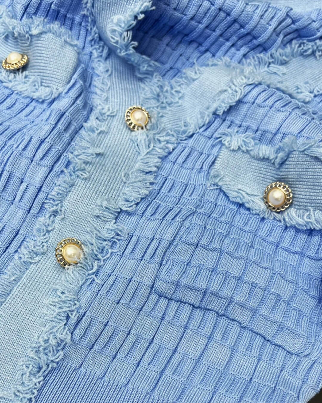 Abito in maglia Sabrina con scollo a V