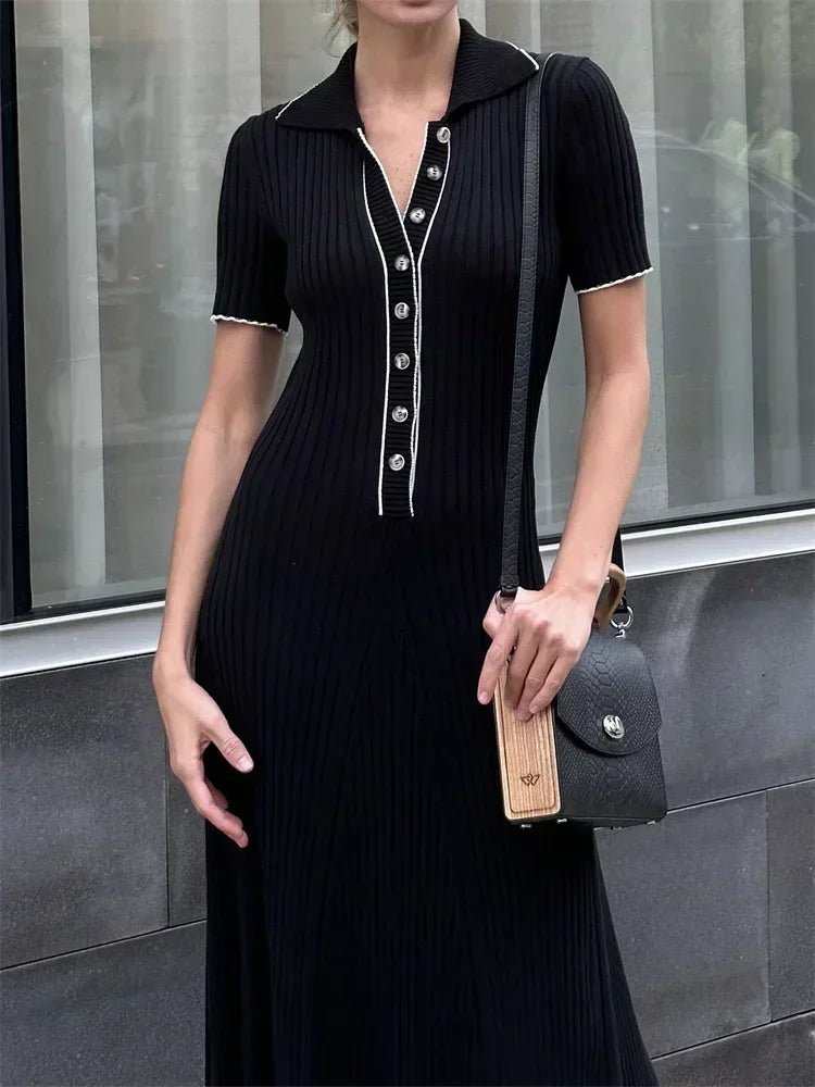 Serena Tricot Knit Dress