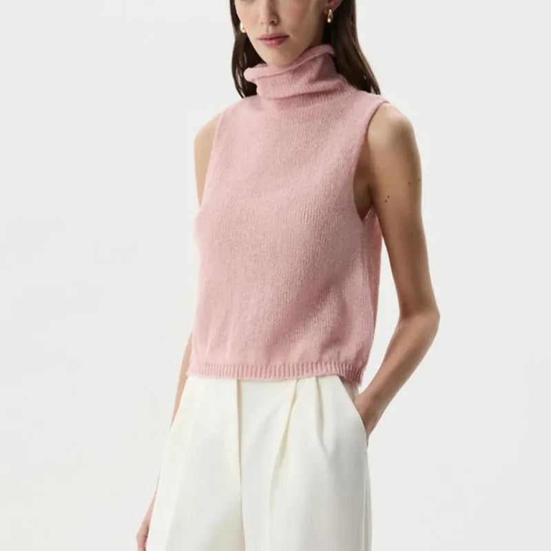 Doorschijnende oversized trui met uitsnijding