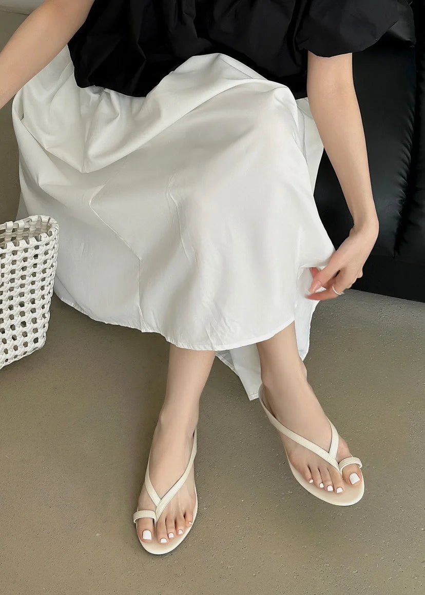 Zapatilla plana con puntera de clip Sophia