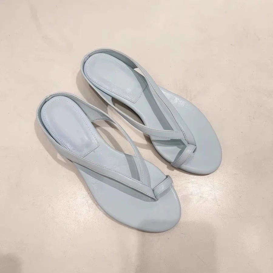 Zapatilla plana con puntera de clip Sophia