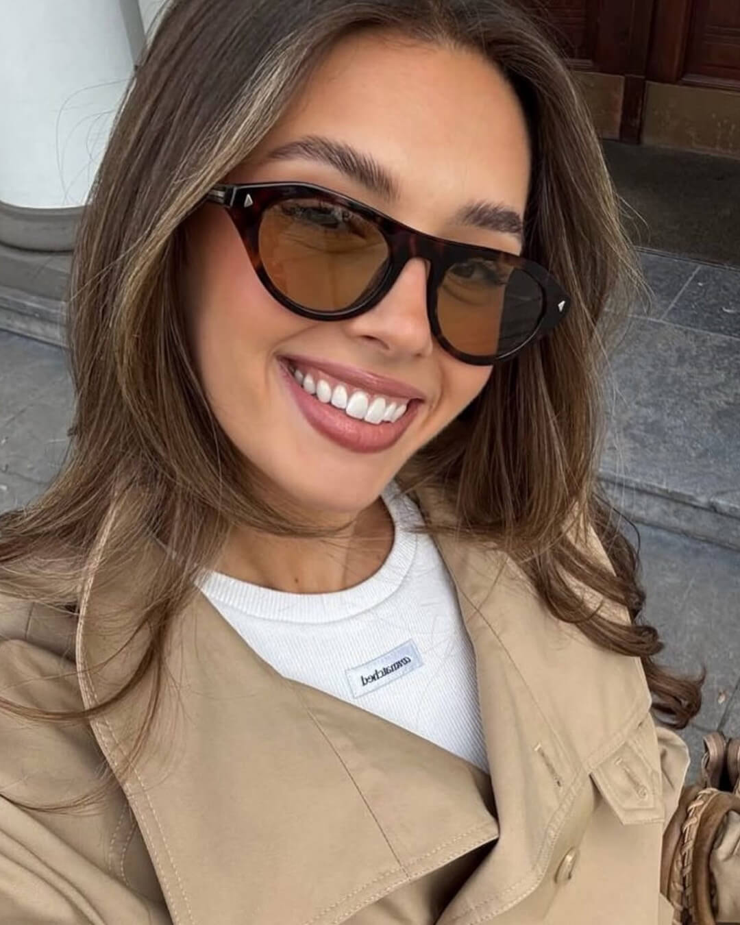 Sophia oversized solbriller