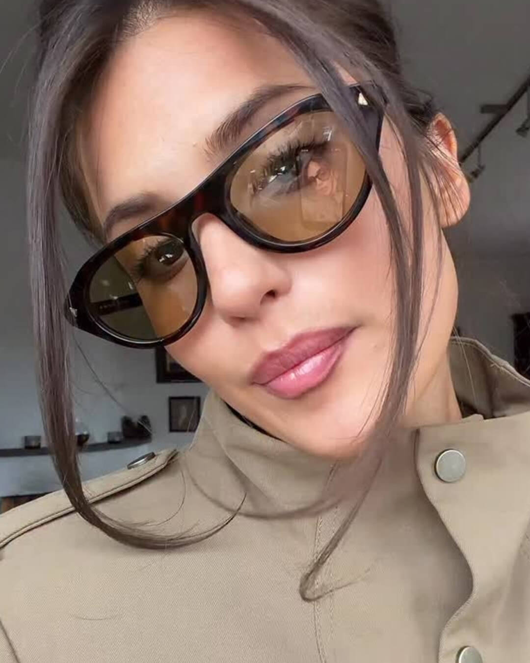 Sophia oversized solbriller