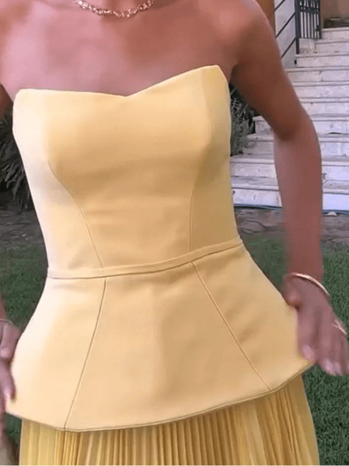 Ensemble jupe d’été plissée Sophia