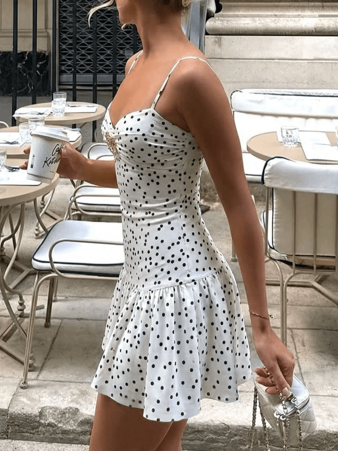 Sophia prickig miniklänning