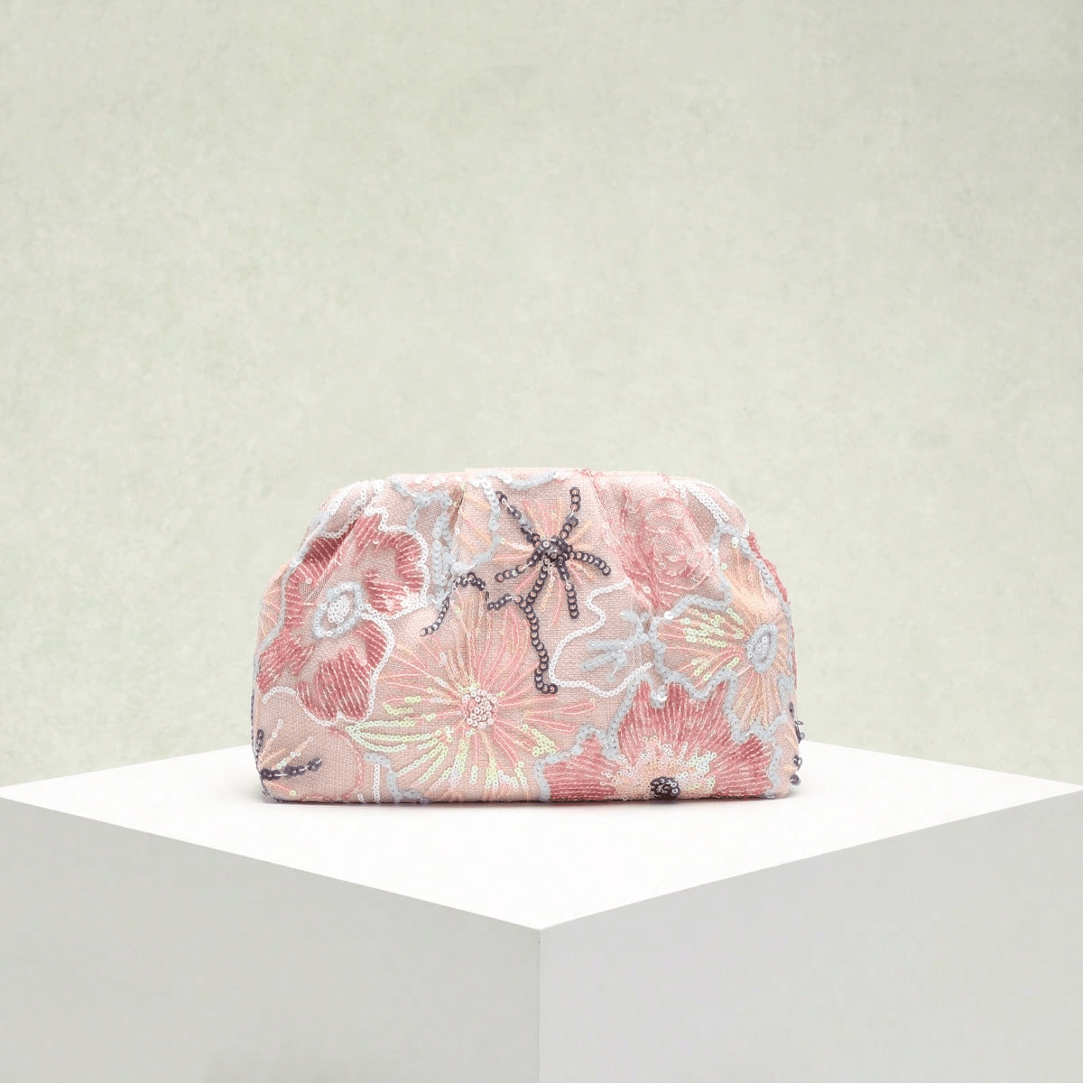 Sophia clutch med pailletter