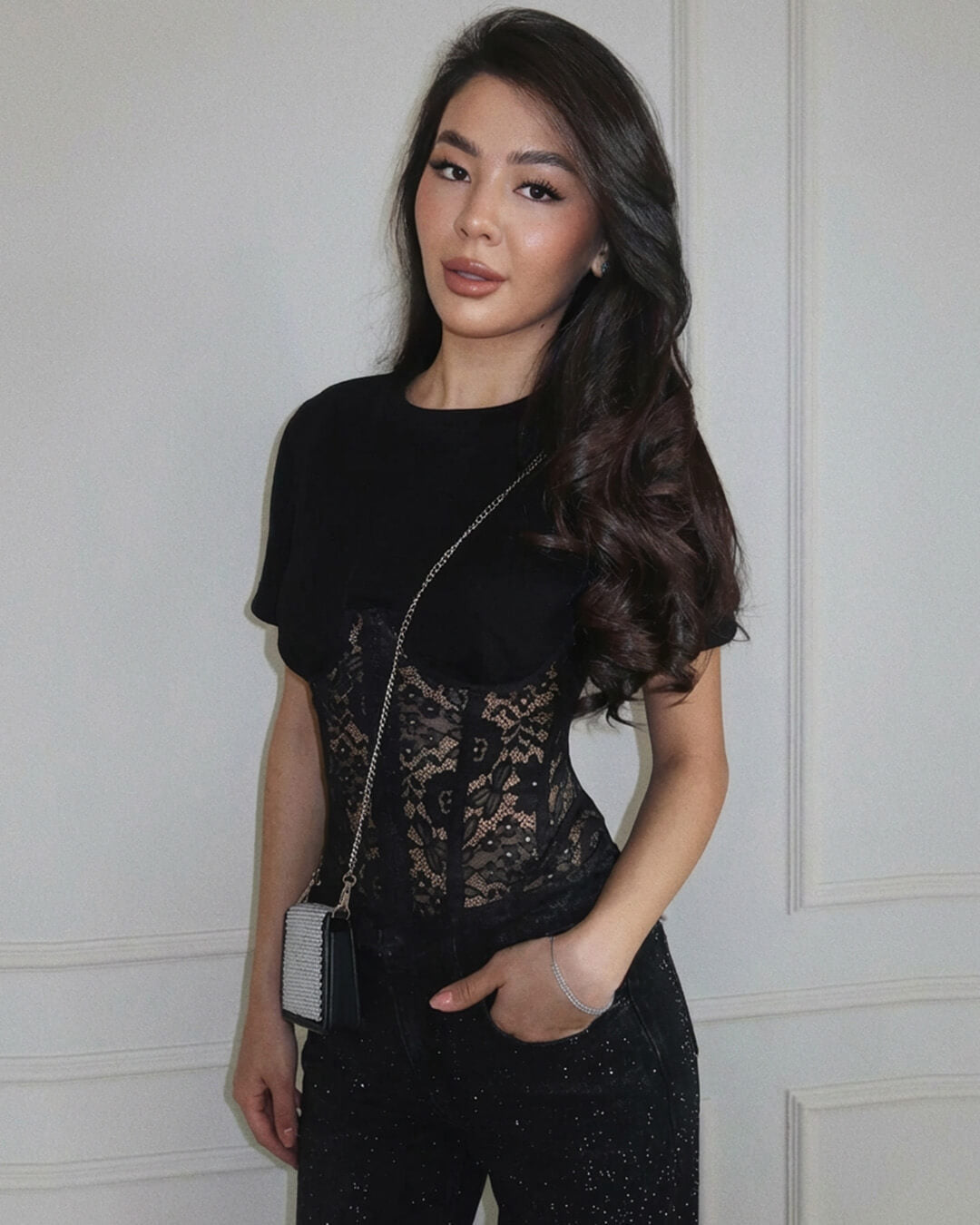 Suzie Lace Corset Top